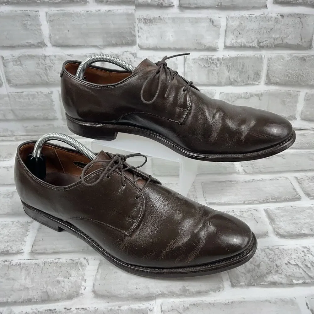 Allen Edmonds Kenilworth Men’s Brown Leather Oxford Dress Shoes Size 10.5 D 8065